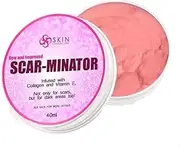 SCAR-MINATOR with Shea Butter Extract, Collagen & Vitamin E, 40ml. Heals Scars, Stretch Marks,