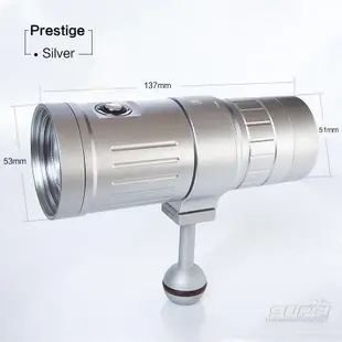 SUPE P53 攝影-對焦-閃光三合一 潛水手電筒