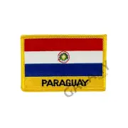 Paraguay Patch / Paraguay Flag / Iron On