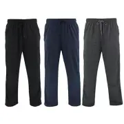 FIL Men's Lightweight Track Pants Jogger Trackies Sweat Pants Zipped Pocket