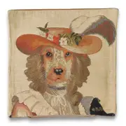 Thierry Poncelet Cocker Spaniel Dog Tapestry & Co 12x12 Pillow Case Cover