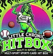 SPORTS CARD HIT BOX - LITTLE CHRONIC- SEALED MYSTERY BOX - NBA MLB NFL $18-$120+