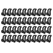 Clothes Hanger Connector Hooks,Flocking Hanger Hooks Space Saver Duty9253