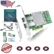 High-Performance 10Gb PCI-E Network Card with Dual SFP+ Ports & Broadcom Control