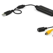 USB 2.0 Video Capture Adapter for S-Video/Composite - Portable Analog to Digital