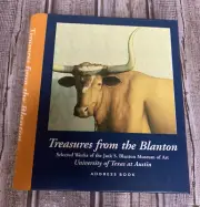 Blanton Museum of Art Address Book University of Austin UT 2002 NEW