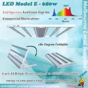 Hydroponics Model E LED 680W/6 Strips Full Spectrum Grow light