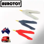 3 Pcs multimeter Kelvin Alligator Battery Test Copper Electrical Clip Clamp OZ