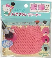 Sanrio Hello Kitty Makeup brush cleaner EVA 5 types of protrusions 5 types of protrusions on both sides Beauty tool