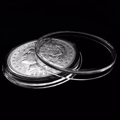 250 Guardhouse 38mm Airtight Coin Capsules for Morgan, Peace, Ike Silver Dollar
