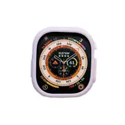 Silicone Candy Protective Case for Apple Watch S8 Ultra-LightPurple