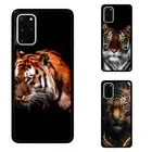 For Samsung Galaxy Z Fold Flip 3 4 5 6 Hybrid Case Fractal Tiger Tribal Painting