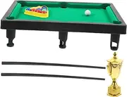 FUNOMOCYA 1Set Billiard Table Game for Compact Billiard Plaything with Trophy for Family Fun and Hand Eye Coordination Development