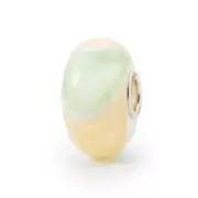 Genuine Brand New Trollbeads Light Pastel Armadillo Glass Bead - TGLBE-20320