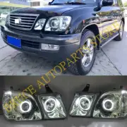 Angel Eyes LED CCFL HALO PROJECTOR Headlights Kit u For Lexus LX470 1998-2007 (for: Lexus)