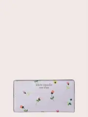 cameron floral ditsy large slim bifold wallet