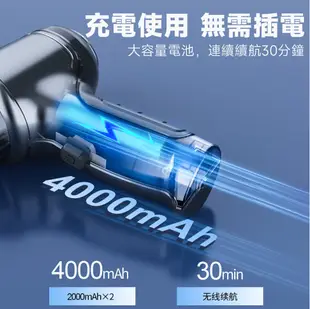 家車兩用吸塵器 吹吸兩用塵器小鋼炮 無線吸塵器 12000pa 三合一吸塵器 迷你吸塵器HL-107