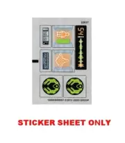 LEGO 6873 - Spider-Man - Doc Ock Ambush - STICKER SHEET