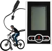 Cycle Speedometer,Monitor Speedometer with LCD Display | Indoor Odometer, Apparatus Rowing Device for Home Gym