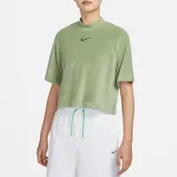 在飛比找momo購物網優惠-【NIKE 耐吉】上衣 女款 短袖上衣 運動 短版 AS W