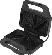 2 Slice Deep Dish Sandwich Maker Non Stick Jaffle Iron Toastie Maker.