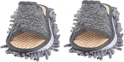 NULYLU Soft Chenille Mop Slippers Lightweight for Women Ideal for Home Cleaning