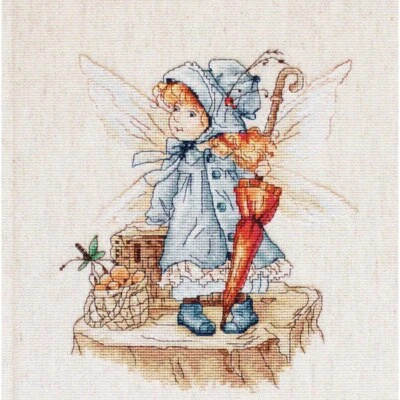EnchantStitch: The Fairy Tale Cross Stitch Kit - Create Magical Masterpieces wit