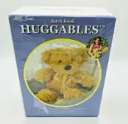 Huggables Teddy Bear Latch Hook Kit Plush Build Your Own Bear 14" 36110 Pillow