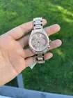 Fossil Courier Chronograph Rose Gold-Tone Stainless Steel Watch women’s