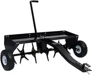 vidaXL Lawn Aerator for Ride-on Mower Scarifier Tine Lawn Rake Dethatcher Garden Backyard Tool Moss Remover Outdoor Power Equipment