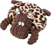 Bite-Resistant Plush Dog Molar Toy Pet Chew Toy Sound for Home Office Educational for Dogs Monkey Hippo Styles