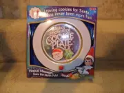Elf on the Shelf Santa's Enchanted Cookie Plate BRAND NEW NIB, Talks & Lights Up