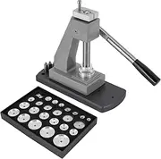 [MLBNBMMPLW] Watch Press Tool Set, Professional Watch Press Machine with 25 Aluminum Alloy Dies, Height Adjustable Watch Repairing Tool, Watch Press Back Cover Closer, for Repair Shops