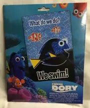 2016 NEW Disney Finding Dory Nemo Sparkling Scratch and Reveal Activity Set 6x9"