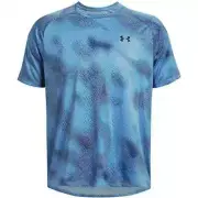 Under Armour Men's 2.0 Lino Print Tech Short Sleeve T-Shirt - Size: Medium Loose