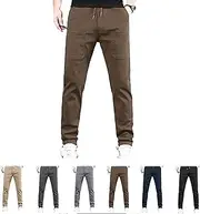 [Generic] Manzera Stretch Cargo Pants, Casual and Comfortable Cargo Pants, Hiking Quick-Dry Manzera Men Pant