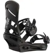 Men's BURTON Mission Re:Flex Snowboard Bindings - BLACK