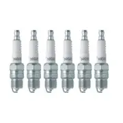 NGK Spark Plug Set (6 Pieces) (Racing) (Gap 0.020) (for: Toyota)