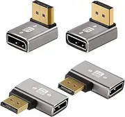 Togconn 8K DP 90 Degree &270 Degree Adapter 4 Pack