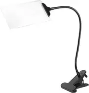 BEBEMOKO Reading Magnifier for Seniors Lightweight Clip Magnifying Lens for Books Laptop Screens More for Reading Newspapers Maps and Magazines Compact Design for Home