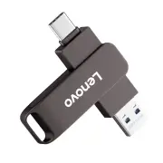 Lenovo SS380 Type-C & USB3.2 Flash Drive 512GB/256GB/128GB/64GBHigh Speed Dual Interface Portable Memory U Disk Pendri