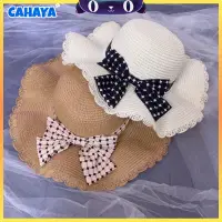 在飛比找蝦皮購物優惠-Cahaya 輕便沙灘帽女式防紫外線沙灘帽進口 T101