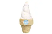 Soft Serve Ice Cream Large Soft Plush Dog Toy - 21cm (FuzzYard)