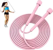 Adjustable Jump Rope, Adjustable Fitness Jump Ropes Rapid Speed, Tangle-Free Jumping Rope with Ergonomic Handle for Endurance Training, Boxing, MMA, Gym, Exercise