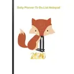 DAILY PLANNER TO DO LIST NOTEPAD 2020: 120 PAGES DAILY PLANNER AND NOTE PAD