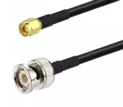 BNC Male to SMA Male Plug RG58 RF Pigtail Antenna Adapter Coaxial Cable 10 feet
