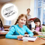 Drawing Compass Triangle Ruler Math Set Protractors Classroom Set Math Kit