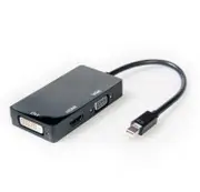3in1 Mini DisplayPort to HDMI/ DVI/ VGA Adapter Male to 3 Female