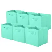 Storage Bins, Foldable Fabric Storage Cubes and Cloth Organizer Drawer for Cl...