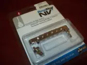NEW - Graph Tech Resomax NV1 4mm Autolock Bridge - NICKEL, PM-8843-N0
